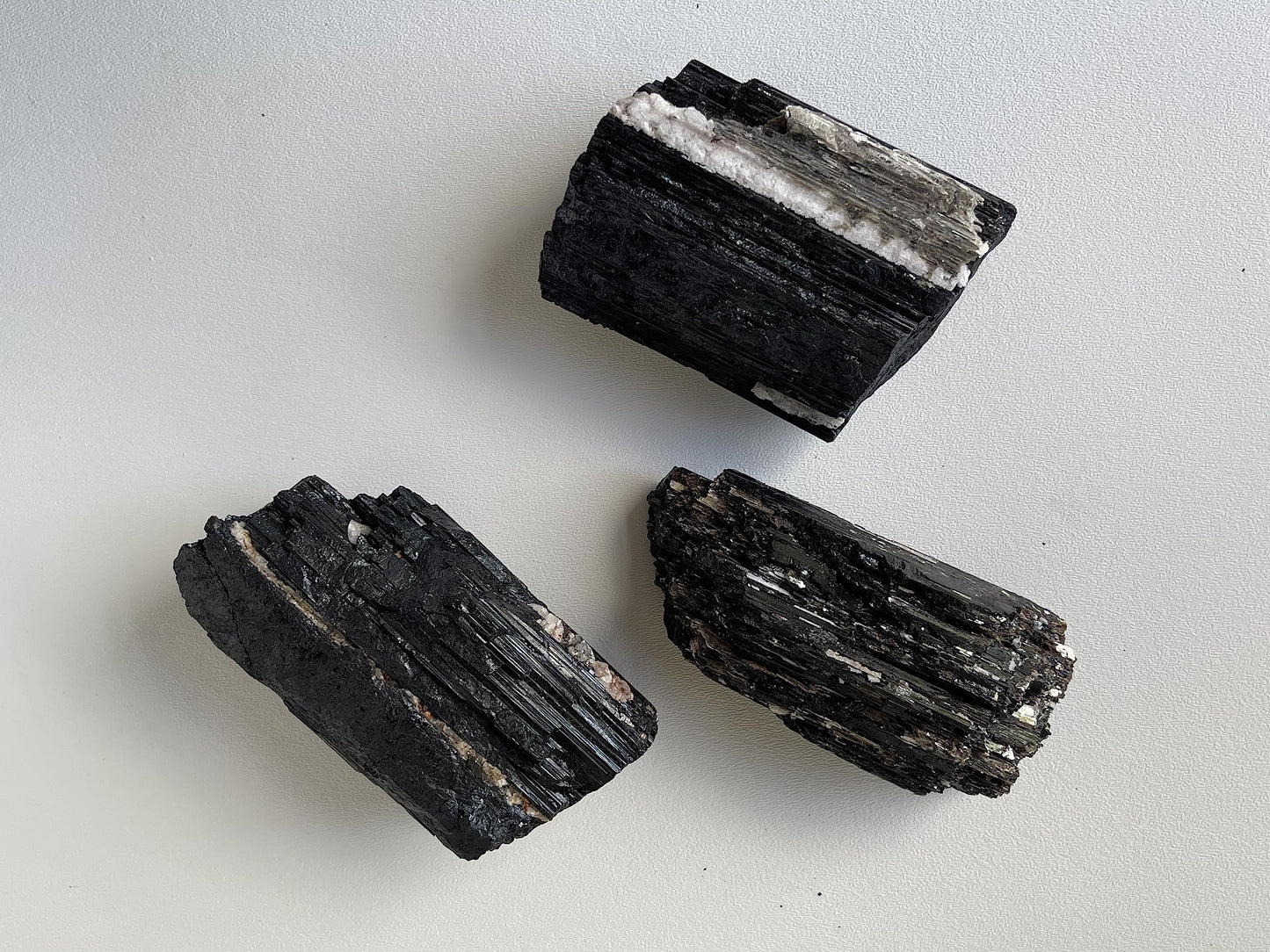 GAF TREASURES XL Raw Black Tourmaline, Black Tourmaline Rough, Healing Rough Crystal (Black Tourmaline, 0.5-1 lb)