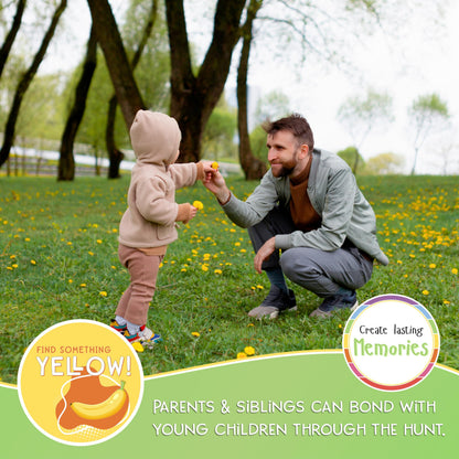 LMC Products Children's Scavenger Hunt | Toddler Activities | Games for 2, 3 Year Old's & Up | Kids Educational Scavenger Hunt Cards (Outdoor Edition - Expanded Version)