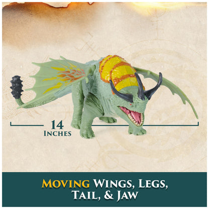 DreamWorks Dragons, How to Train Your Dragon, Rumblehorn & Stoick, Viking Duo Action Figures, Kids Toys for Boys Ages 4 and up