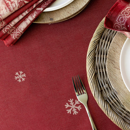 Benson Mills Engineered Jacquard Heavyweight Fabric Table Cloth, Holiday, Winter, and Christmas Tablecloth (Christmas Story, 60" x 120" Rectangular)