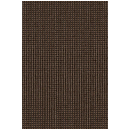 EARTHALL Woven Area Rug 2x3 Ft Washable Rugs for Entryway Braided Non Slip Throw Rugs Door Mat Indoor Outdoor Entrance Small Cotton Woven Carpet for Kitchen Foyer Front Door, Brown