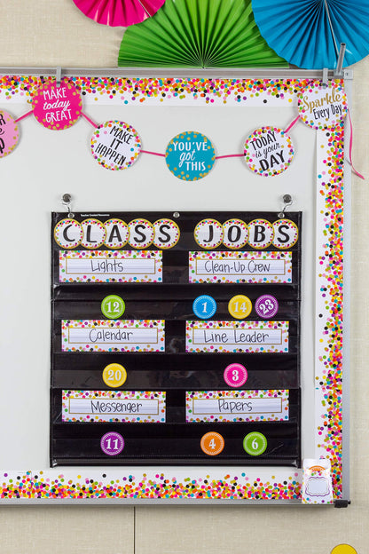 Teacher Created Resources Confetti Name Plates (TCR5886)