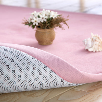 Children Play Mat, V-mix Handmade Weaving Plush Foam Play Crawling Rugs for Baby, Toddler, and Children Play Blanket, Yoga Mat, Exercise Mat-Cushy- Soft & Thick Hypoallergenic, Non-Toxic, Reversible