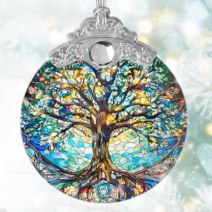 Jocidea Tree of Life Stained Glass Suncatcher - Holidays & Christmas Tree Ornament, Decor & Gifts