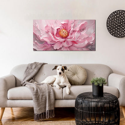 Prepeyssee Floral Wall Art for Living Room Pink Wall Art Large Botanical Artwork for Bedroom Office Teen Girl Room Decor Canvas Prints 20x40 Inch