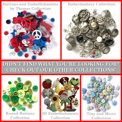 Buttons Galore and More Halloween & Fall Collection of Decorative Novelty Buttons Embellishments for Craft and Sewing DIY Projects (Hello Autumn)
