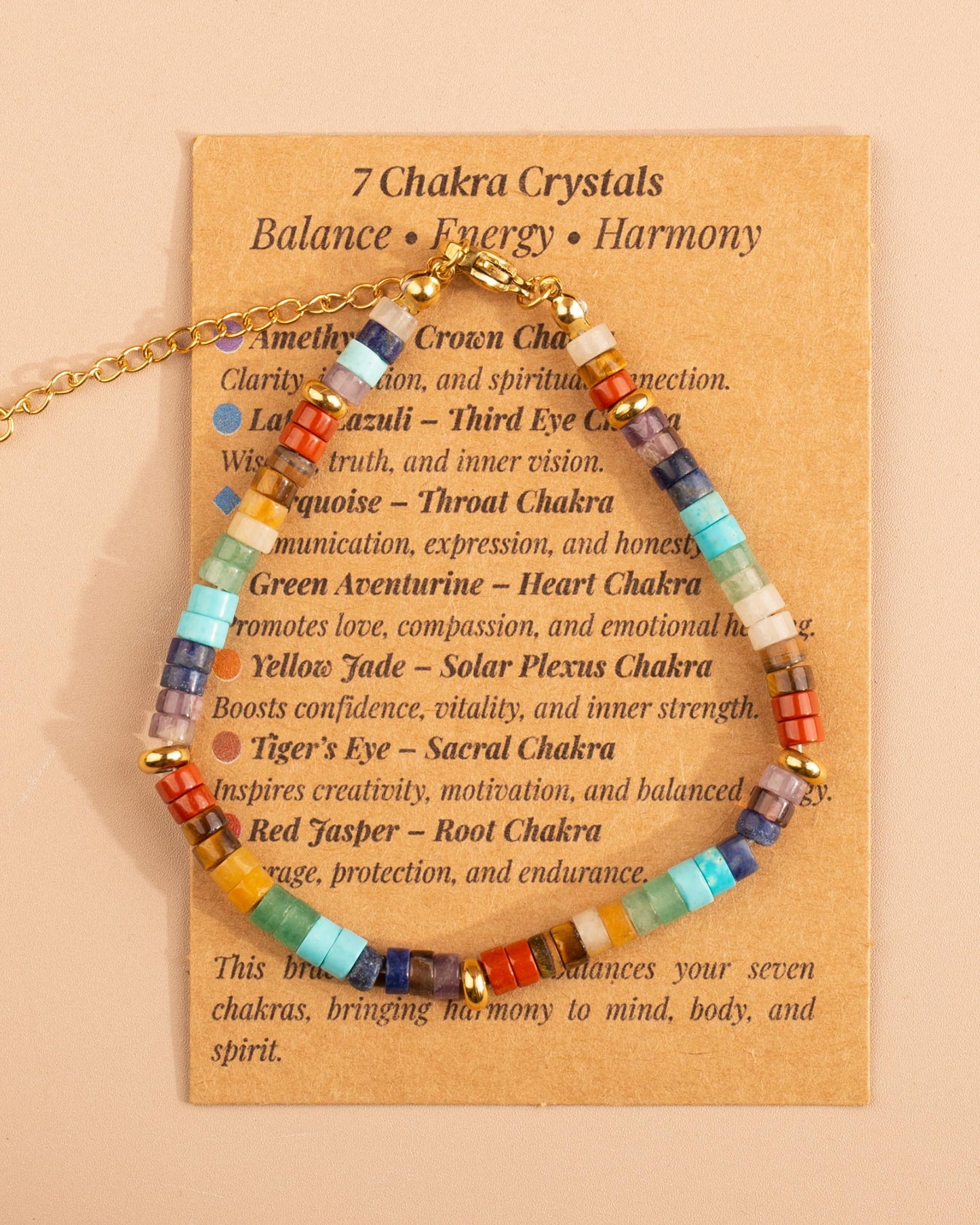 QianCannaor Crystals and Healing Stones Set for Anxiety, Relaxation Spiritual Crystals Gift for Meditation, Manifestation, Zen, Reiki, Fengshui (7 Chaka)