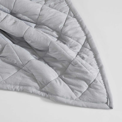 Eddie Bauer - Queen Size Blanket, Soft & Reversible Plush Bed Blanket, Brushed for Extra Softness with a Plush Smooth Texture, Throw Blanket for Couch or Bed (Classic Solid Grey)