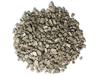 1/2 Lb Pyrite Fools Gold Chips - Iron Pyrite Raw Crystal Stones - Healing Crystals - Raw Natural Rough Stones - Crystal Healing Stones