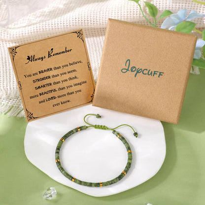 JoycuFF Teen Gifts Teenages Bracelets Teen Trendy Stuff Birthday Christmas Gifts Natural Stone Bracelets Cute Teenager Jewelry for Women Friends Sister Mom Daughter Wife Friend