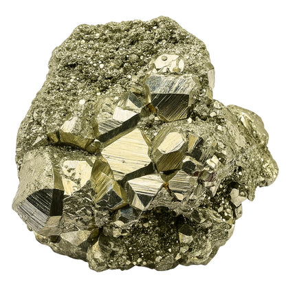 Amazing Gemstone Pyrite Raw Crystals and Healing Stones, Natural Rocks For Tumbling - DIY Raw Stones And Crystals (1 Piece)