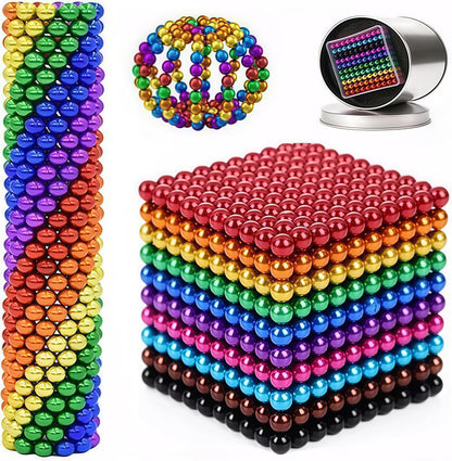 5MM 231PCS！Upgraded Building Desk Toys for Stress Relief,Fidget Toys Stress Reliever Office Putty Toys Slime for 16+ (AQ-7)