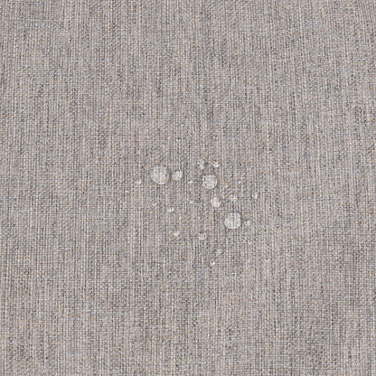 QILLOWAY Outdoor Chair Cushion for Patio Furniture, Waterproof Patio Cushions with Ties, Fade Resistant Replacement Pads for Outdoor Rocking Chairs,Tan,Grey