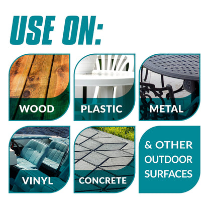 Simple Green Oxy Solve Total Outdoor Cleaner Concentrate, Pressure Washer & Manual Use, EPA Safer Choice Certified, Peroxide Cleaner for Wood, Concrete, Vinyl & More