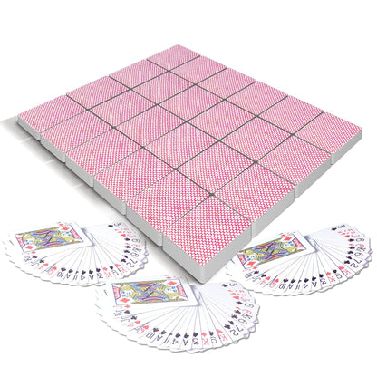 Gamie Pack of 20 Mini Playing Cards - Poker Mini Card Deck - Miniature 1.5 Inch Card Set - Small Casino Game Cards for Kids, and Adults - Great Novelty Gift, Party Favor for Boys and Girls