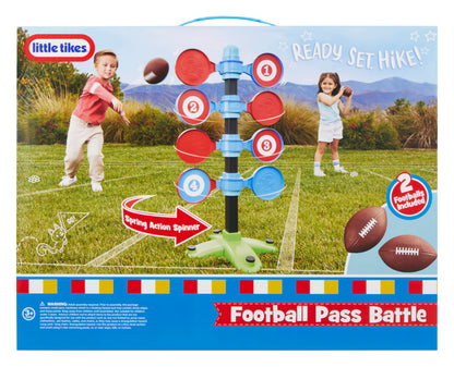 Little Tikes Football Pass Battle, Active Play Sports Toy, for Boys and Girls Ages 3+ Years