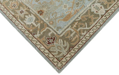 Blackamoor Channing New Handmade Woolen Tufted Rug Masterpiece Design Fine Wool Pile,Durability Ideal for Living Rooms | All Charges are Included in The Final Price (2'.6" x6' Runner (80cm x 180cm))