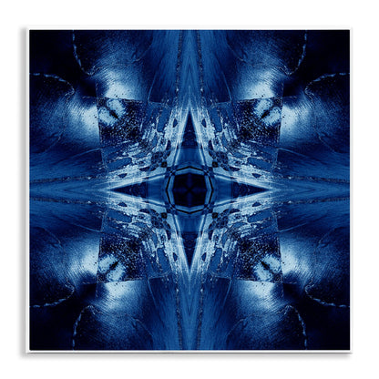 Stupell Industries Dark Mirrored Mosaic Wall Plaque Art Design by El Perkin, 12 x 12