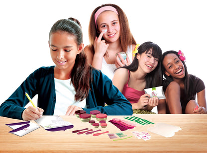 SMARTLAB Toys All-Natural Spa Day - Make Fizzy Bath Bombs, Creamy Face Masks & More with 48 Pieces