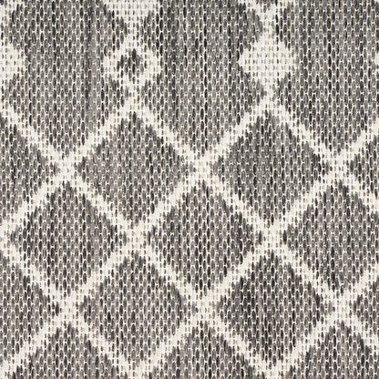 Nourison Home Positano Charcoal 5' x 7' Area Rug - Easy Clean, Non Shedding, Bed Room, Living Room, Dining Room, Kitchen (5' x 7')