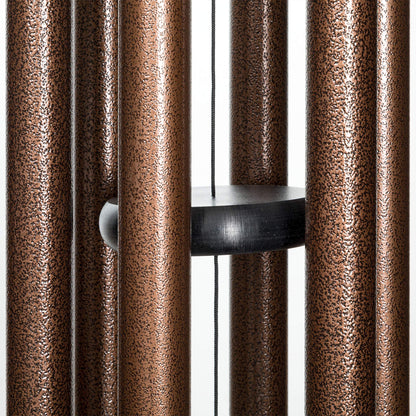 Corinthian Bells 50 Inch Copper Vein Extra Large Wind Chimes for Outside Deep Tone, Memorial Wind Chime, Made in USA