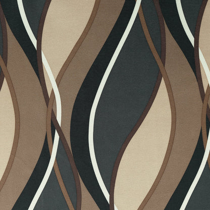 No. 918 Intersect 2-Pack Ogee Print Semi-Sheer Grommet Curtain Panel Pair