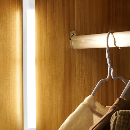 Office Light, Motion Sensor Light, Cabinet Wardrobe Light, Wireless LED Night Light, Stair Backlight, Rechargeable, Suitable for Room, Kitchen, Closet, Stairs, Bathroom and Hallway - Wall Mount, Desktop, Ceiling, Pole Mount, Touch Switch, Indoor Use