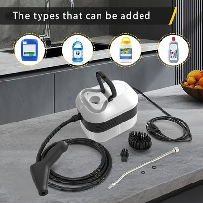 High-pressure Steam Cleaner, Household Steam Cleaner Handheld, Suitable For Kitchen Fumes, Sofas, Small Air Conditioners, Washing Machines