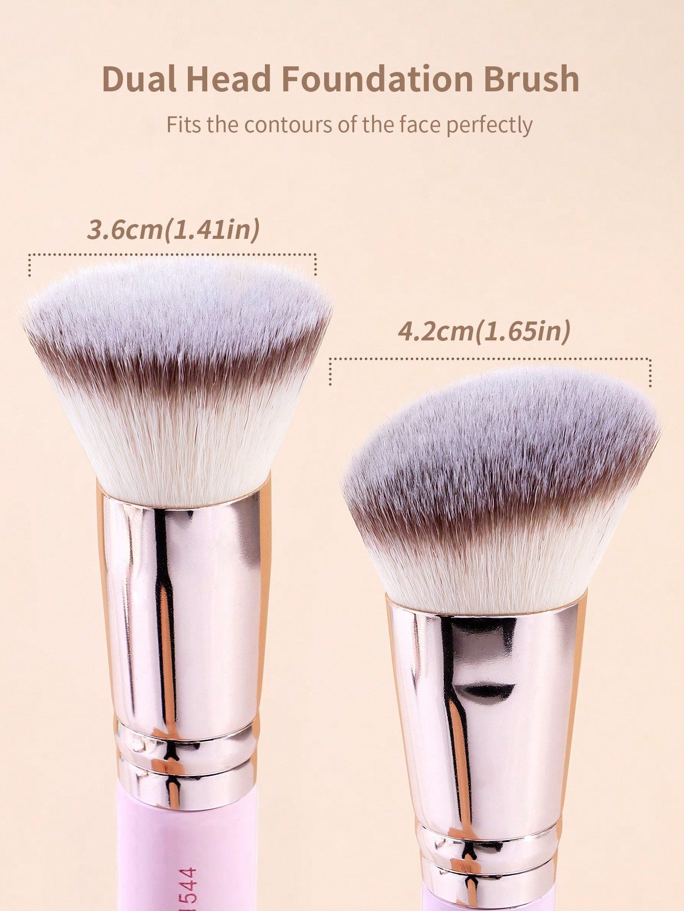 MAANGE 2pcs/5pcs/7pcs/20pcs/41pcs Makeup Tools Set Twin Head Makeup Brush Set With Blush Brush Foundation Brush Finishing Brush Loose Powder Brush Makeup Tools For Traveling