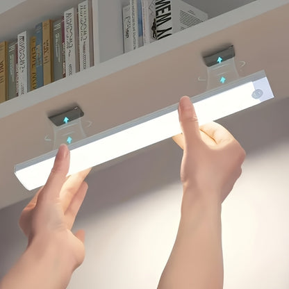 Office Light, Motion Sensor Light, Cabinet Wardrobe Light, Wireless LED Night Light, Stair Backlight, Rechargeable, Suitable for Room, Kitchen, Closet, Stairs, Bathroom and Hallway - Wall Mount, Desktop, Ceiling, Pole Mount, Touch Switch, Indoor Use