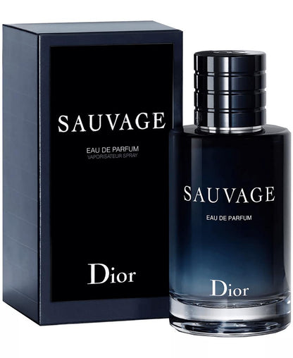 LocalChristian Dior Sauvage Eau De Parfum EDP Spray Long-Lasting Earthy-Woody Fragrance For Men 3.4oz 100ml