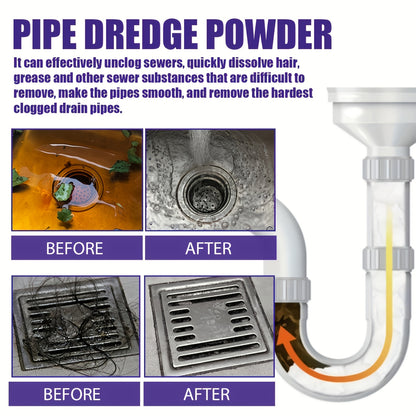 Powerful Duct Unclogger, Powerful Duct Cleaner, Quick Kitchen Toilet Duct Cleaning Tool, All Round Powerful Cleaning Tool for Home Use