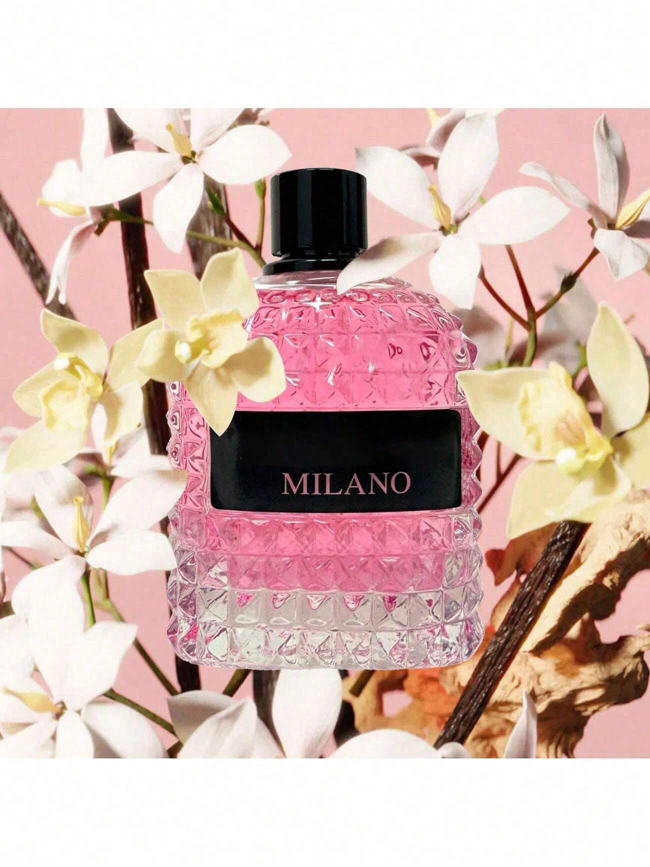 LocalMilano Women's Eau De Parfum 100ml / 3.4oz Bottle | Enchanting Floral & Sweet Scent, Long-Lasting Fragrance That Lingers All Day  Perfect For Date Nights & Special Occasions!